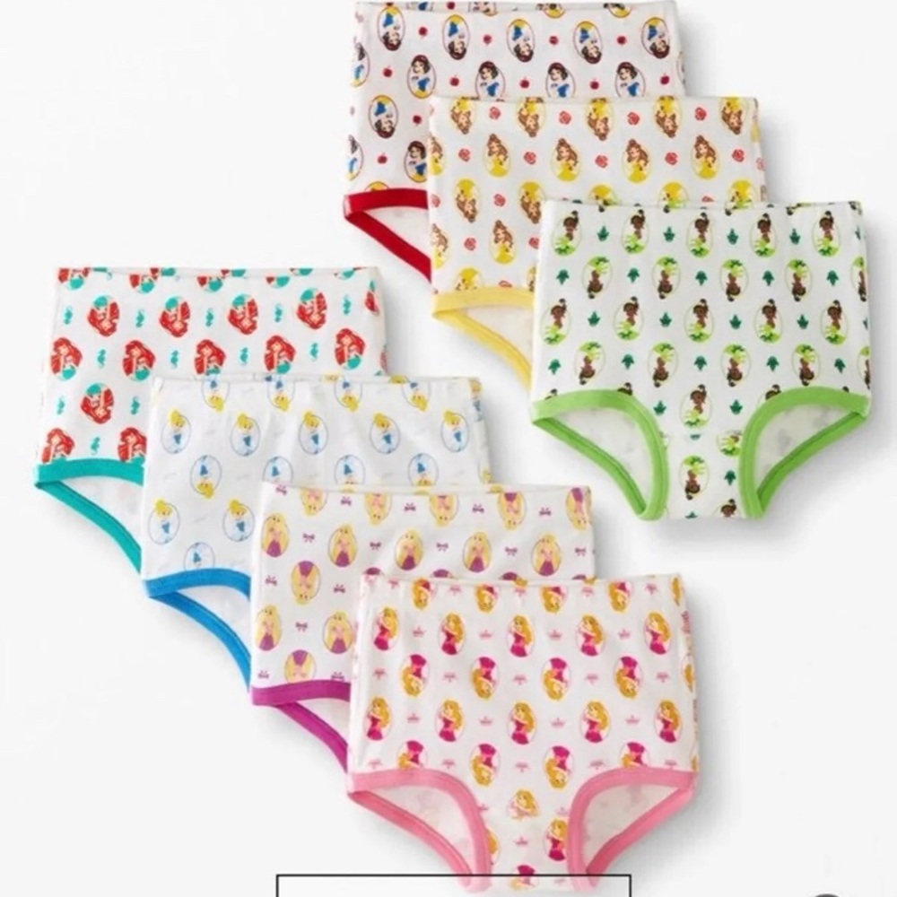 Hanna Andersson Disney Princess Underwear